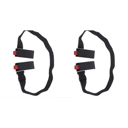 1/2Pcs Skiing Strap Adjustable Skiing Pole Shoulder Hand Carrier Lash Handle Straps Porter Hook Loop Protecting for Ski Board