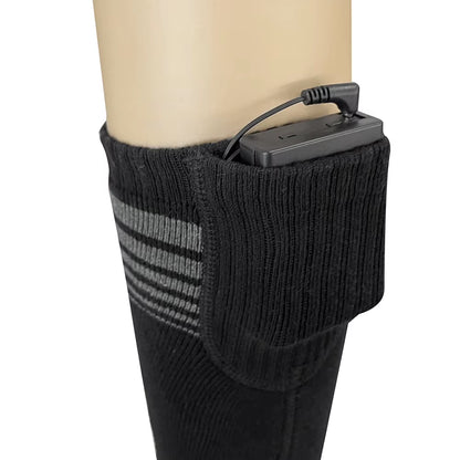 Battery Electric Heated Socks for Men Womenwinter Warm Outdoor Sports Rechargeable Thermal Socks Foot for Outdoor Sports Skiing