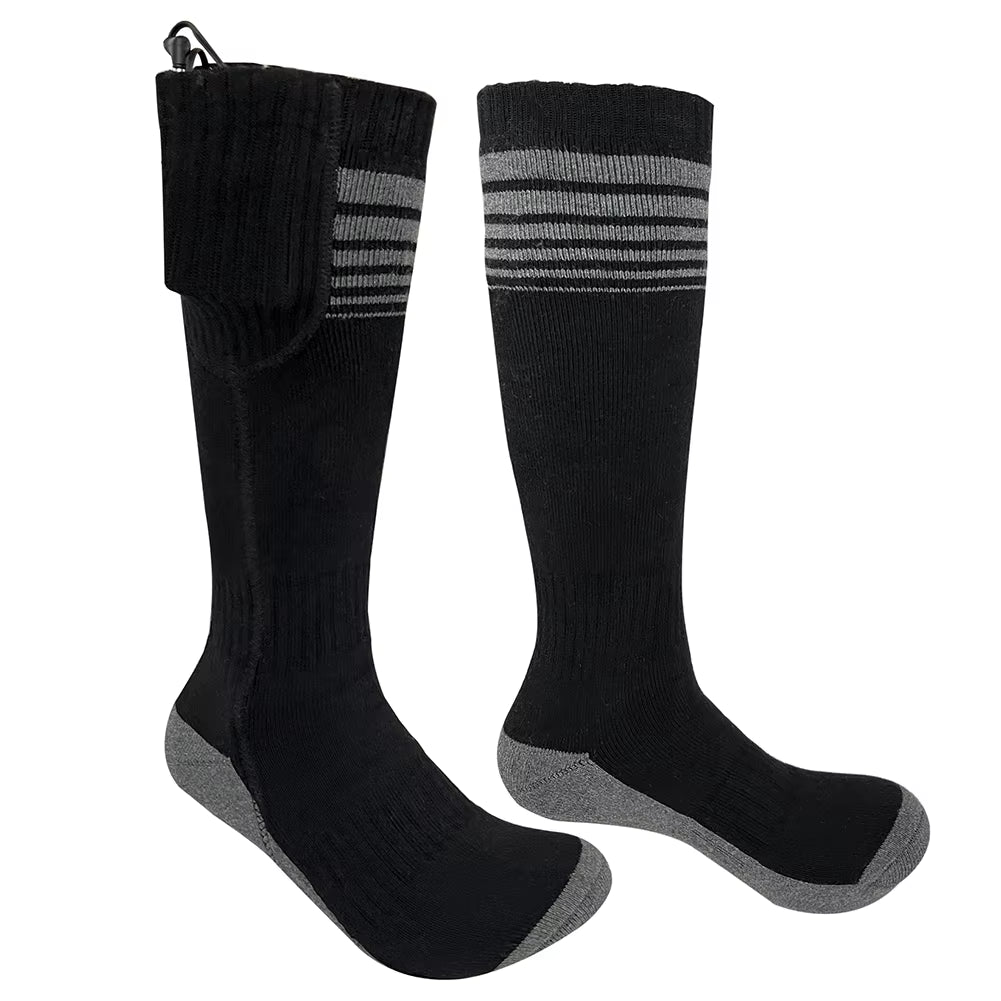 Battery Electric Heated Socks for Men Womenwinter Warm Outdoor Sports Rechargeable Thermal Socks Foot for Outdoor Sports Skiing