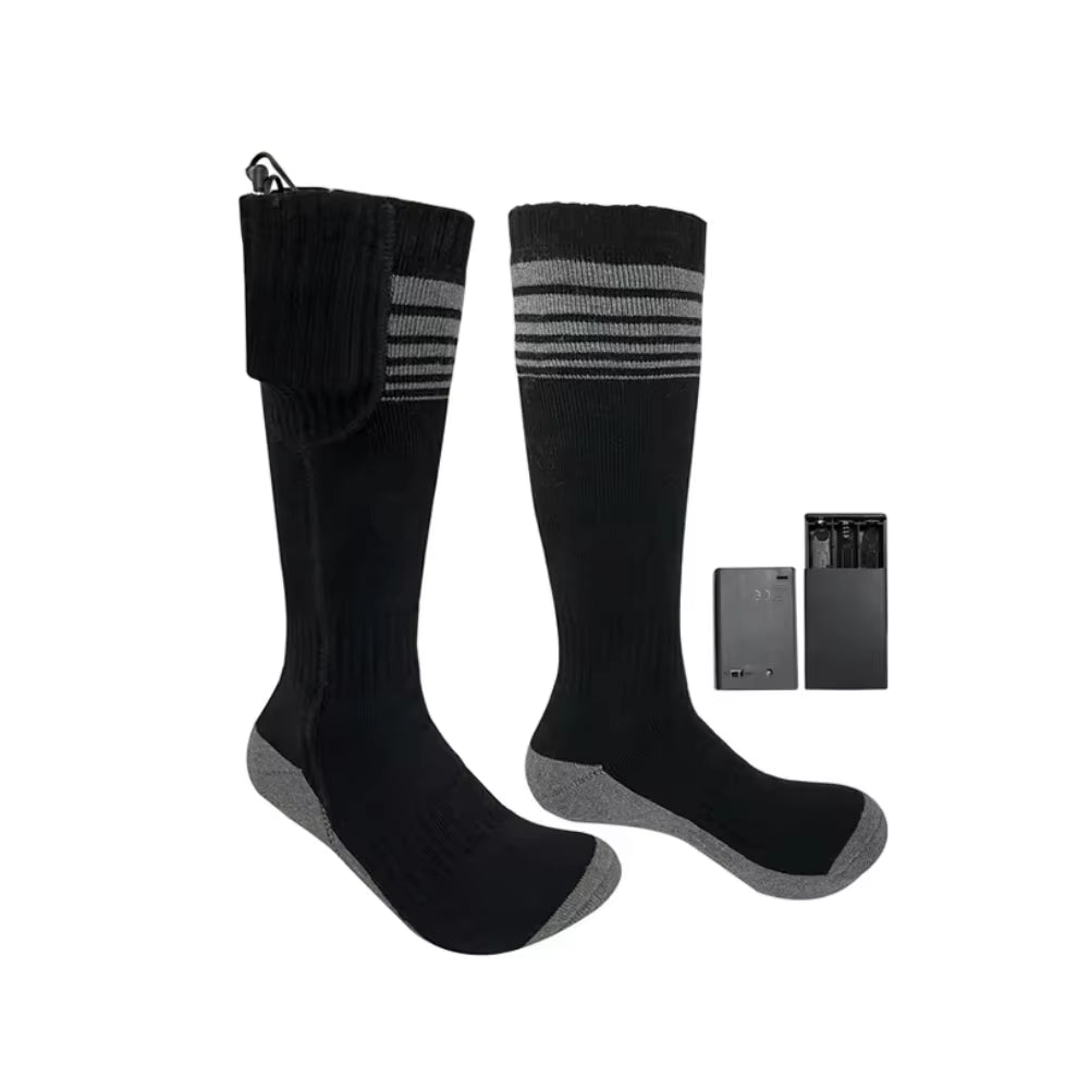 Battery Electric Heated Socks for Men Womenwinter Warm Outdoor Sports Rechargeable Thermal Socks Foot for Outdoor Sports Skiing