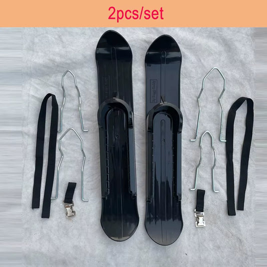 Ski Plate Wheelblades Sled Skiing Board Beach Skateboard Fit Stroller Balance Bikes Disabled Wheelchair Pet Strollers